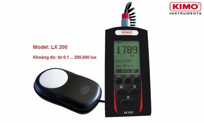 Máy đo ánh sáng model: LX200